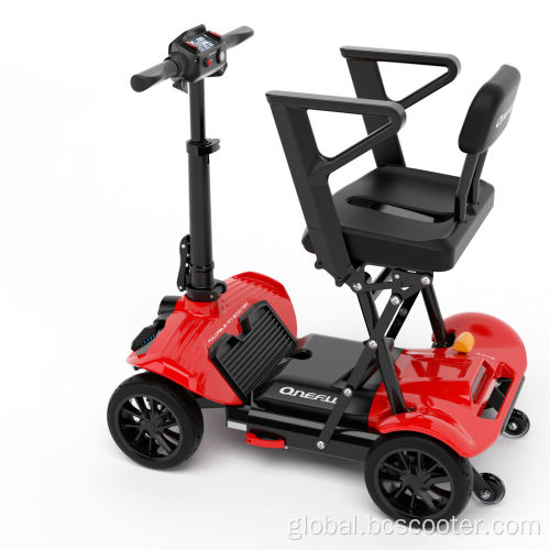 4 Wheel Electric Scooter Stand Up Automatic Removable Lightweight Mobility Scooters Electric Supplier